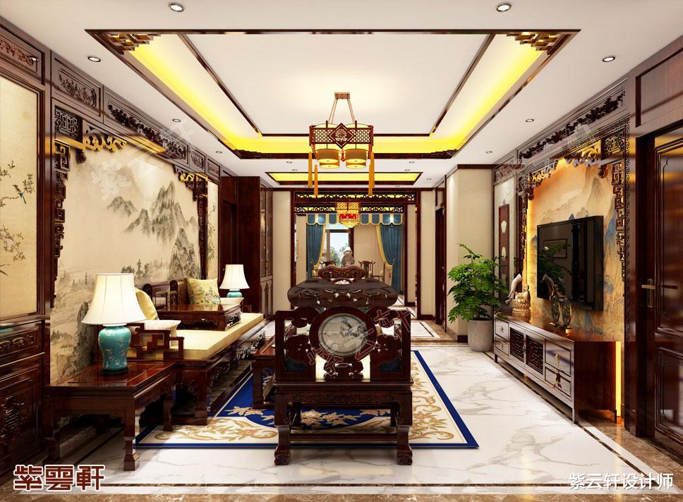 自建房中式风格设计装修,让家中方寸之间皆风雅