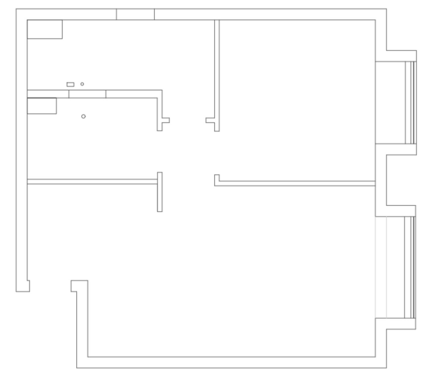 这才是“神设计”,60㎡,一室改三室,三代人居住都不拥挤