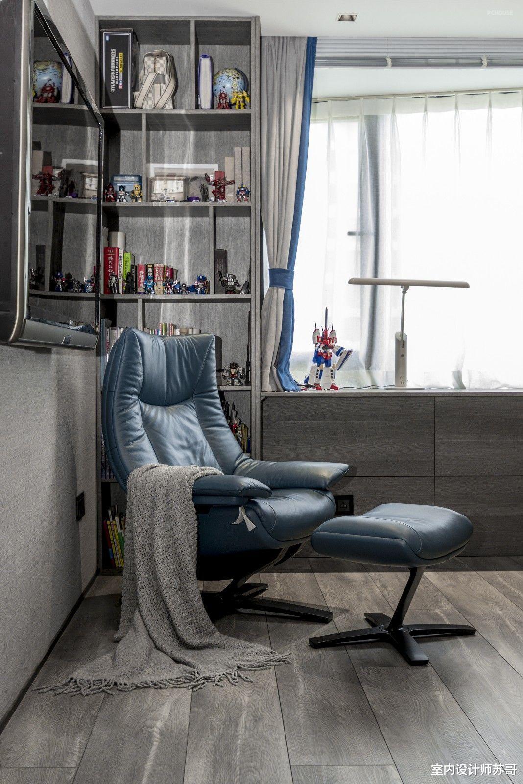 以黑色为主题的三居室,让生活回归本真,这么个性的家真美!