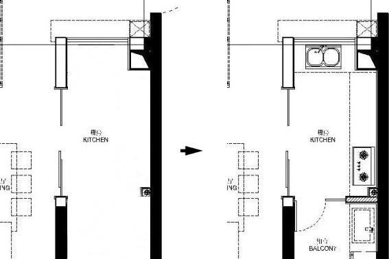 在客厅能看到阳台晾的衣服,装修要如何处理?3种方式让你不困扰