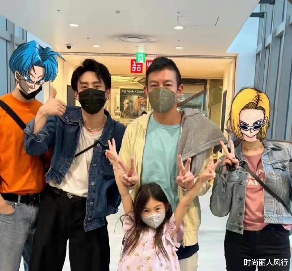 陈冠希|陈冠希一家亮相东京！妻子女儿都超出色，他却穿衣邋遢颜值惨跌