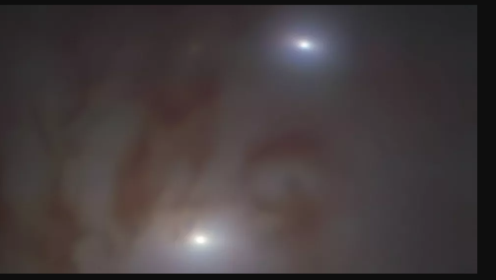 临近地球!两个星系相碰,两个巨大黑洞相融!
