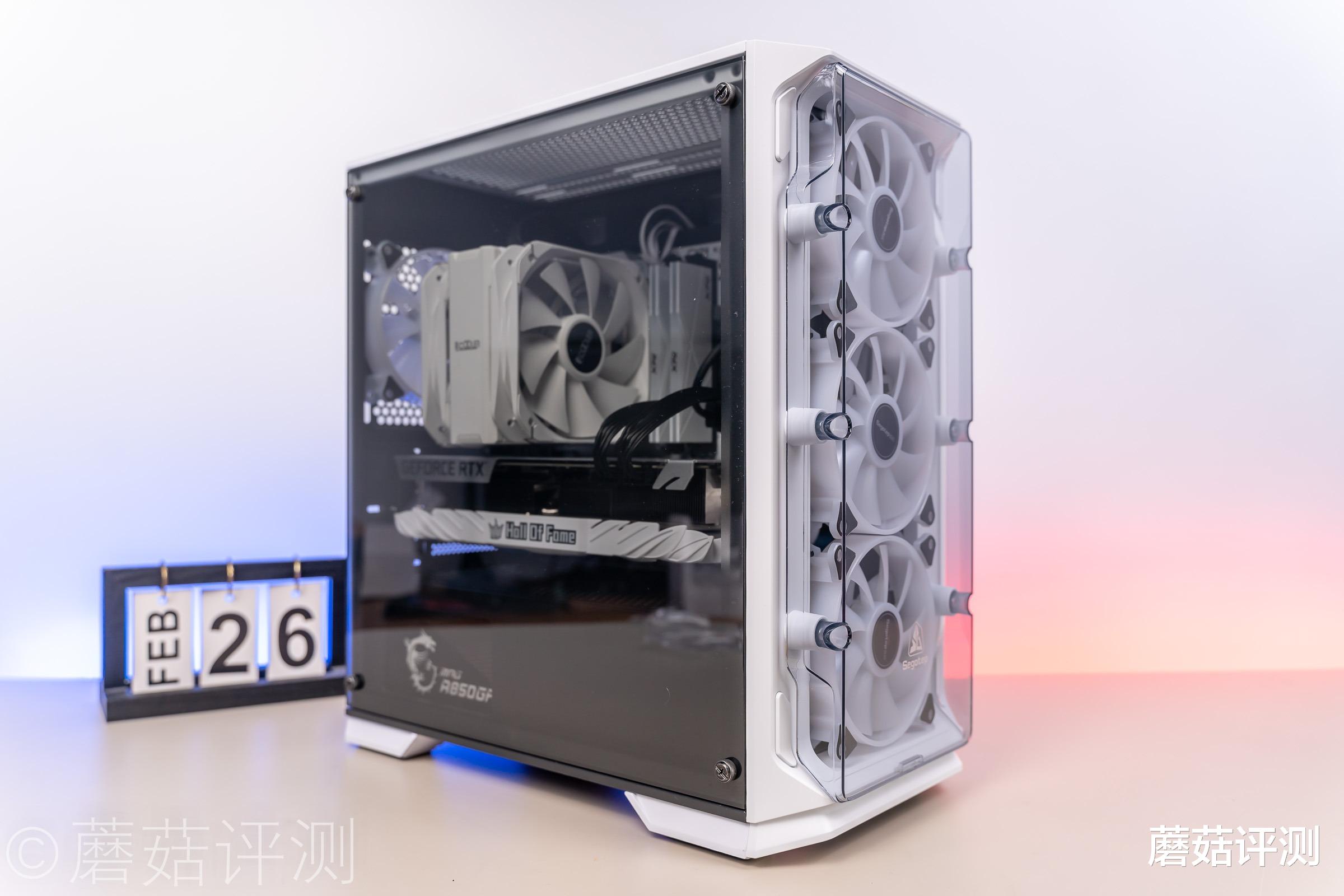 微博|外观精致,散热出色、一次白色主题的精致小机箱装机