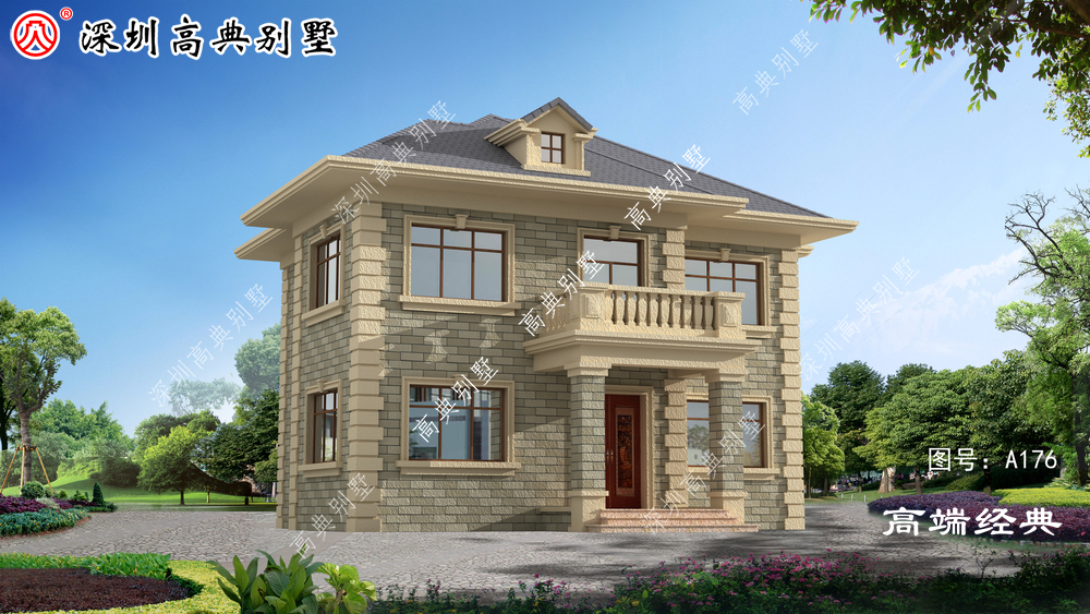 精致的两层别墅,不仅满足审美标准,而且实用度也没得说