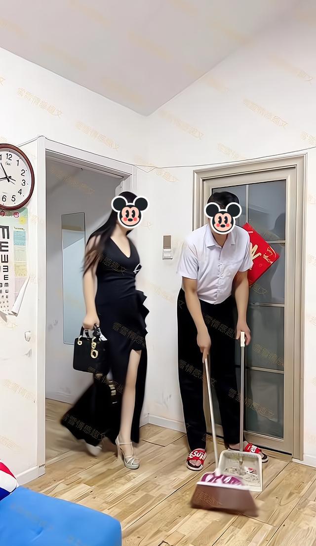 一男子嫌自己的妻子穿得太漂亮,不让她出门:你不换衣服休想出去
