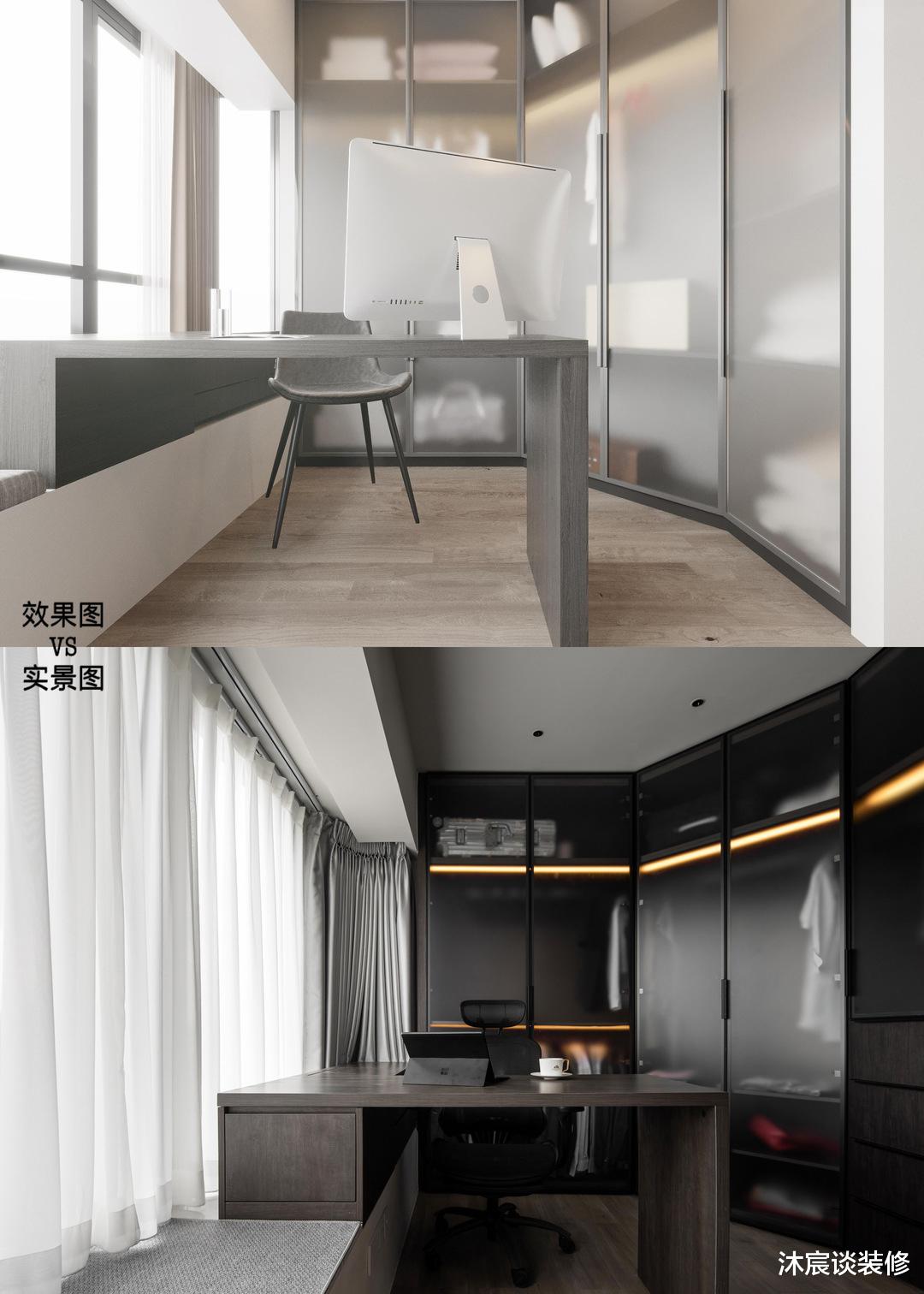 高度还原效果图,深圳白领的新家,室内简约大方,乐得直拍手称赞
