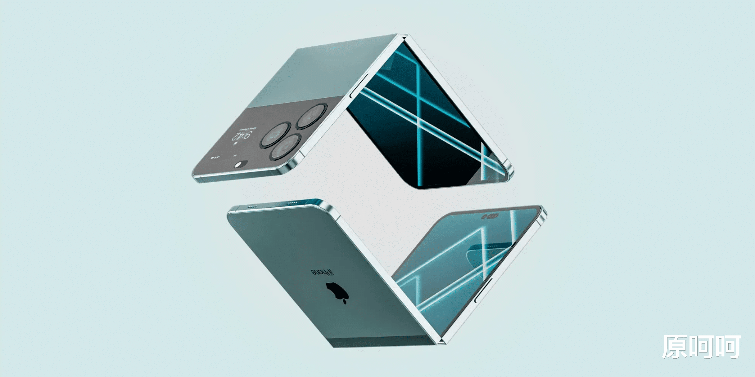 iPhone|Apple加入可折叠潮流？可折叠iPhone曝光： 辅助屏幕+顶级设计 真香