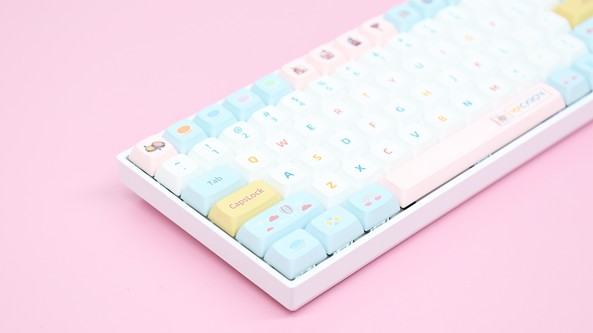 智能手机|SKYLOONG小呆虫马卡龙主题机械键盘评测：戳中你的少女心