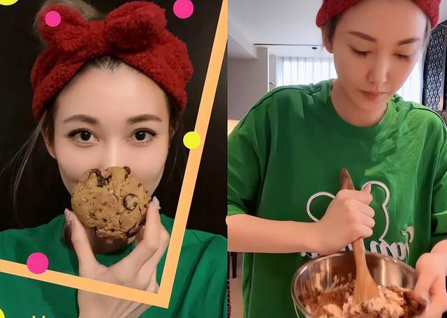 李彩桦|李彩桦街边踩滑板玩性感！外套故意拉到底炫腹肌，一件背心近5千