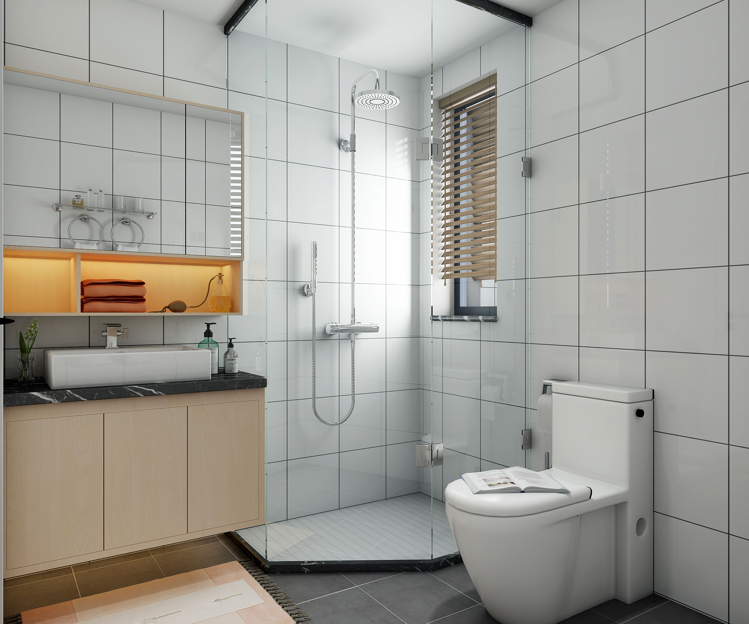 卫生间别装“马桶”了!年轻人流行这么装,整洁美观省空间,机智