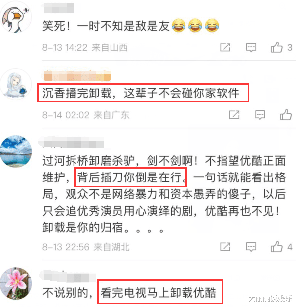 杨紫|优酷宣传《沉香如屑》被指出故意内涵杨紫，网友直呼看完马上卸载