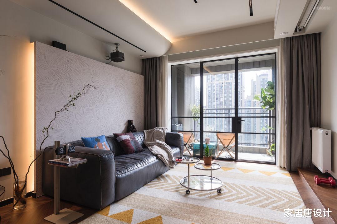 紧凑小三居，也能放肆享乐！