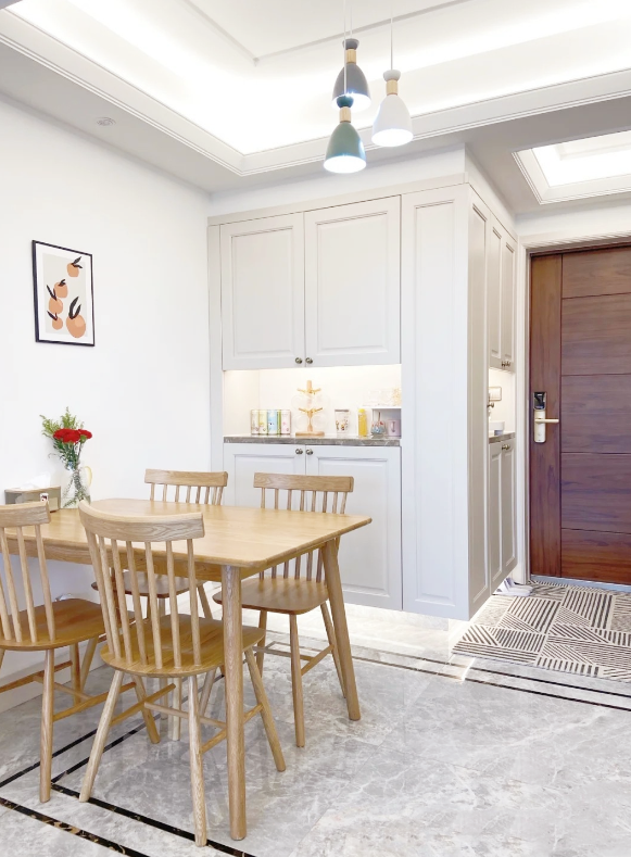 再给我一次选择,我就学着邻居这样柜子连着打,打理轻松利用率高