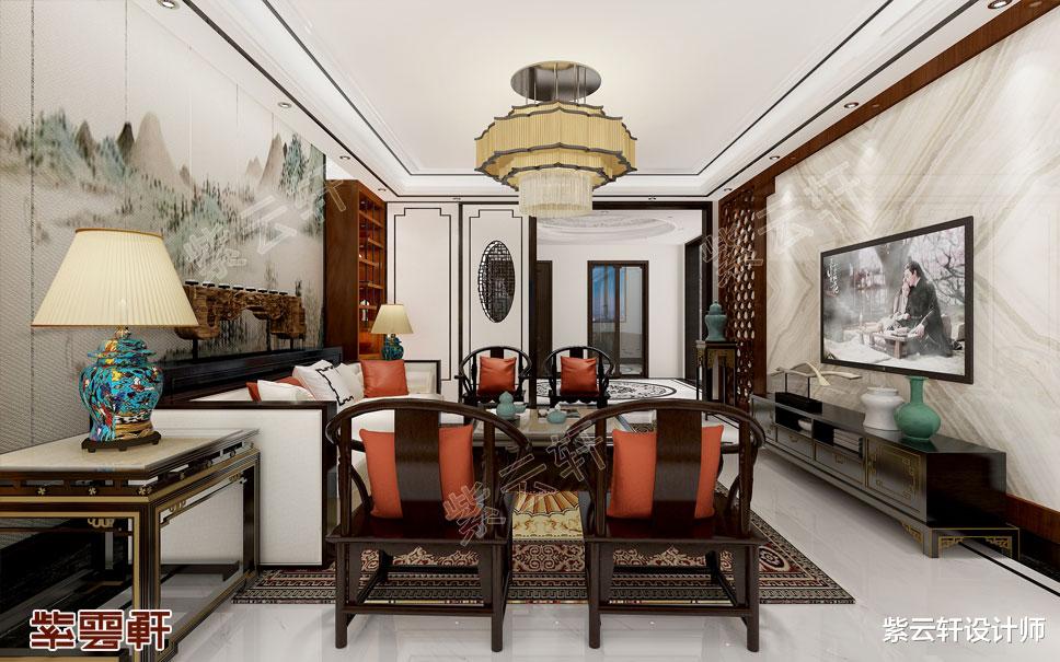 现代中式装修的意蕴之美,步步皆景蕴涵四季