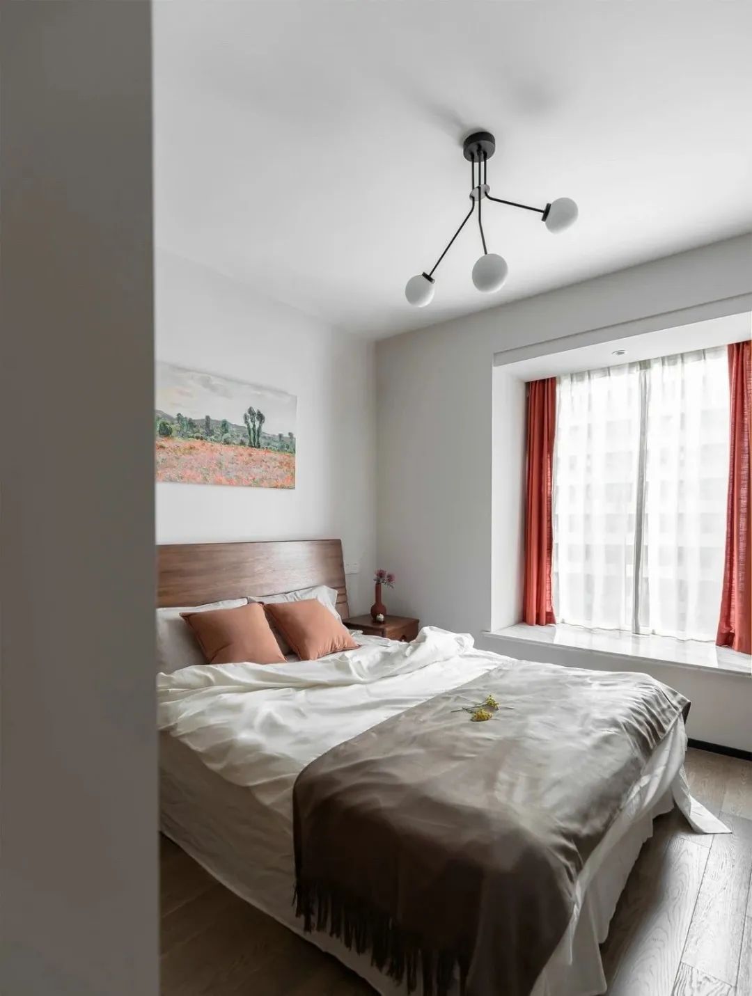 132m2现代新中式风,时尚简洁气质融入传统元素,越发优雅、文艺