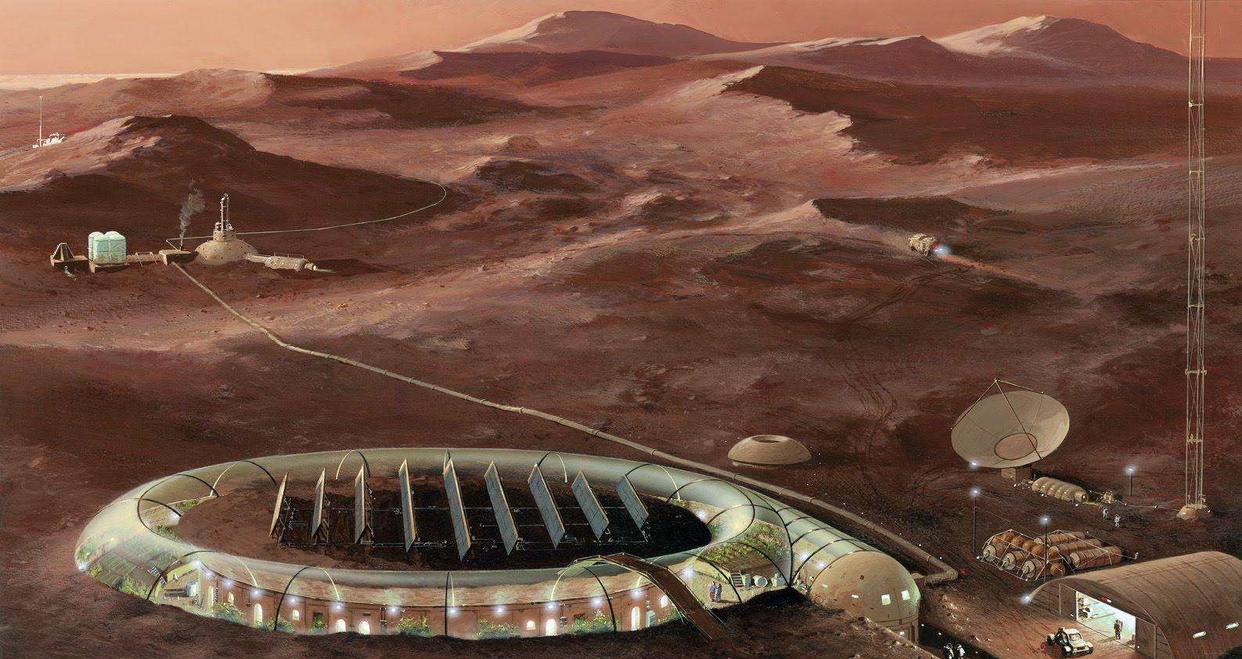 NASA在火星发现300多个洞穴,科学家相信,洞穴里有火星微生物