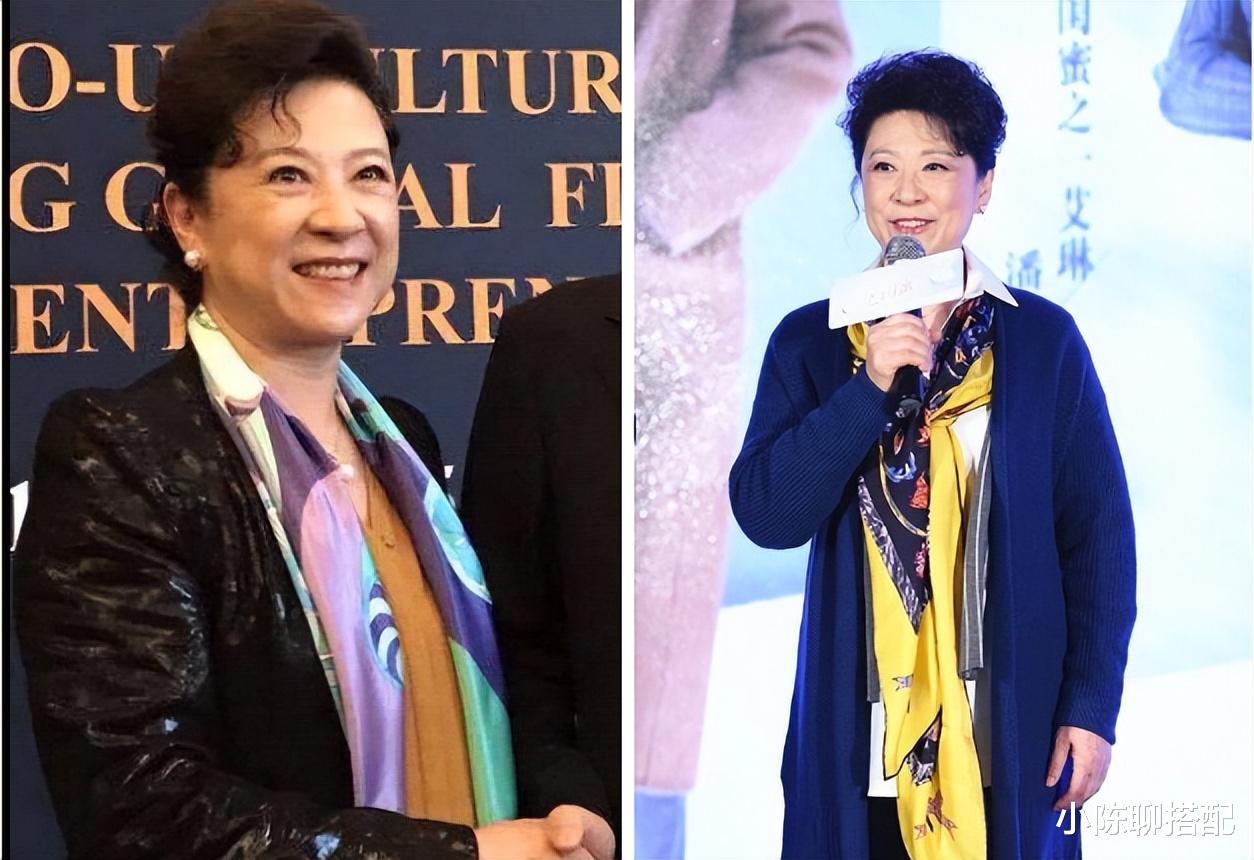 穿衣搭配 73岁优雅老去的王馥荔,穿衣简约又端庄,到老也优雅
