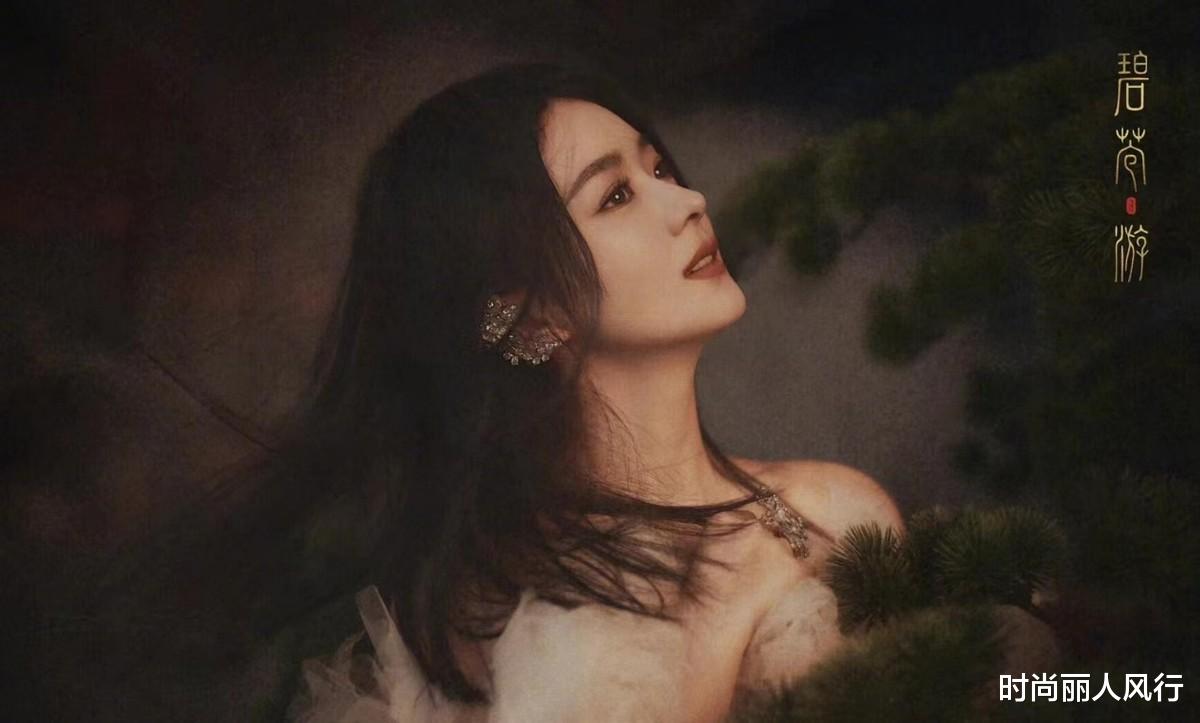 赵丽颖|赵丽颖独享超大排面，太牛！为新剧宣传直接穿高定亮相，造型封神