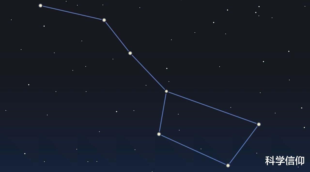 北斗七星看起来很近,实际上很远?它们的星光来自百年之前