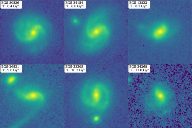詹姆斯·韦伯太空望远镜回顾早期宇宙 看到了像我们银河系一样的星系