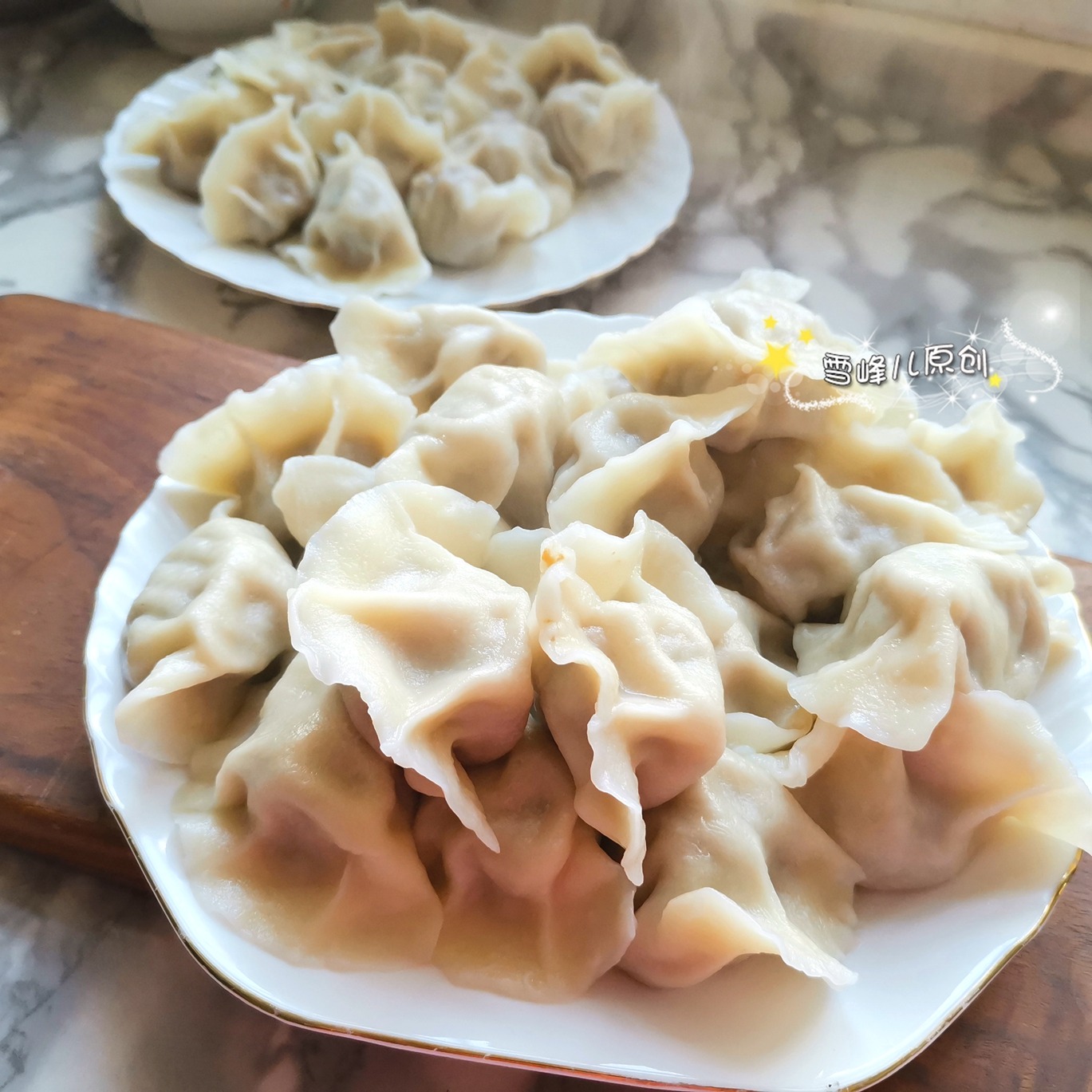 吃饺子这馅真棒，比白菜香比芹菜还鲜，御寒保暖超好吃