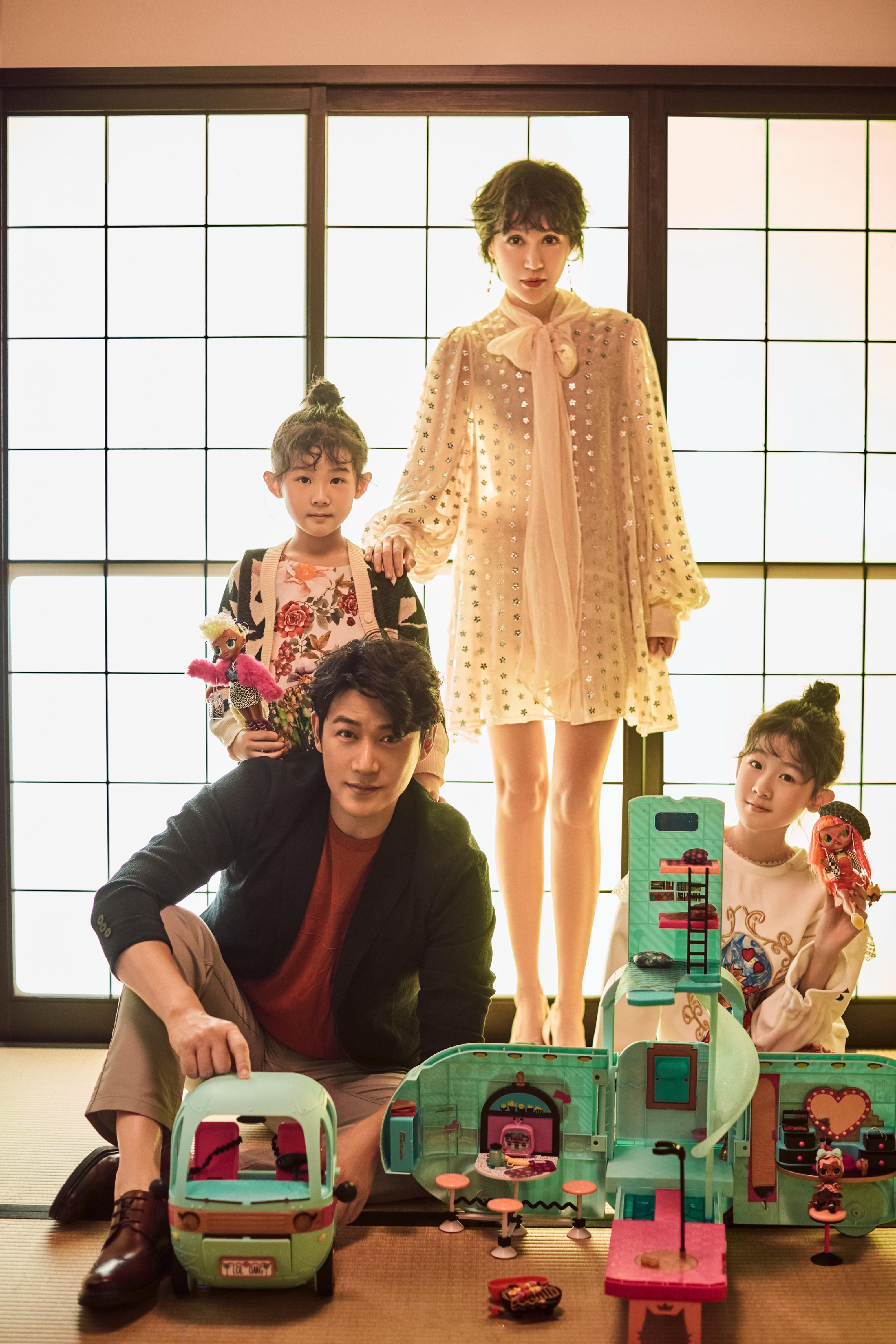 陆毅|陆毅鲍蕾为11岁小女儿庆生，小叶子文静甜美，长得越来越像姐姐贝儿