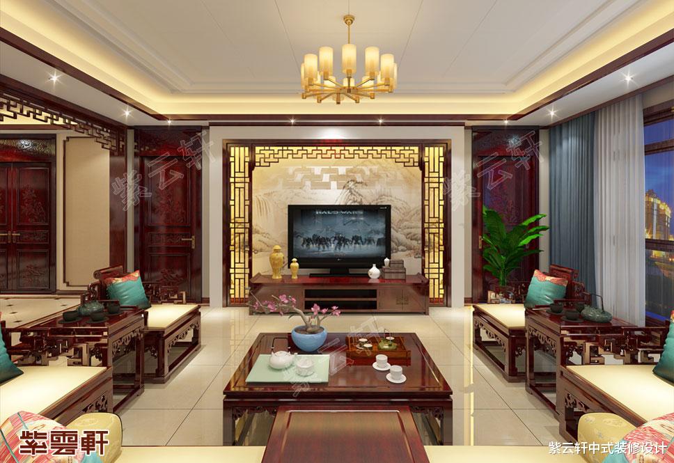 不多说了,体现中式豪宅魅力色彩的时候到了