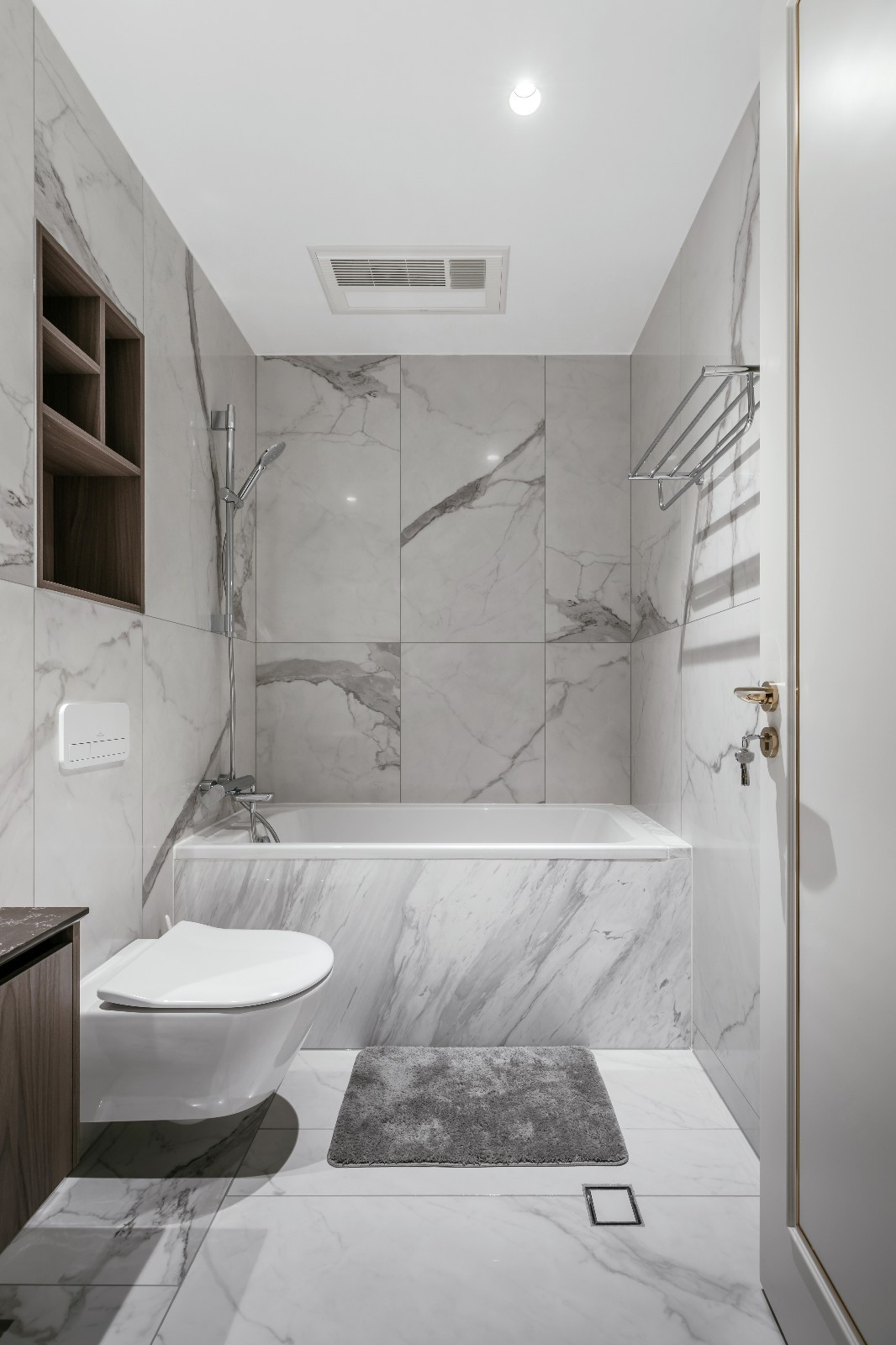 164平现代四居室,切割撕裂后又将其揉合平衡是趣味所在