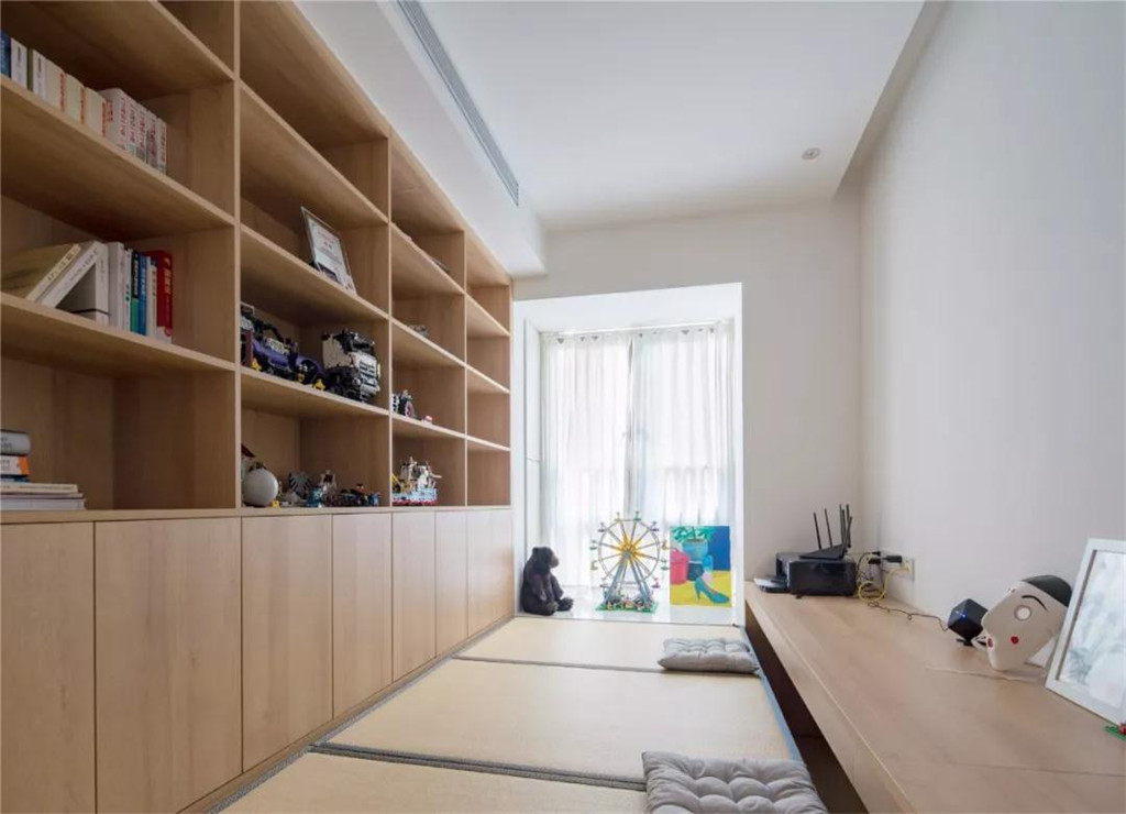 92平现代简约风二居室没有多余设计,装出200平的效果