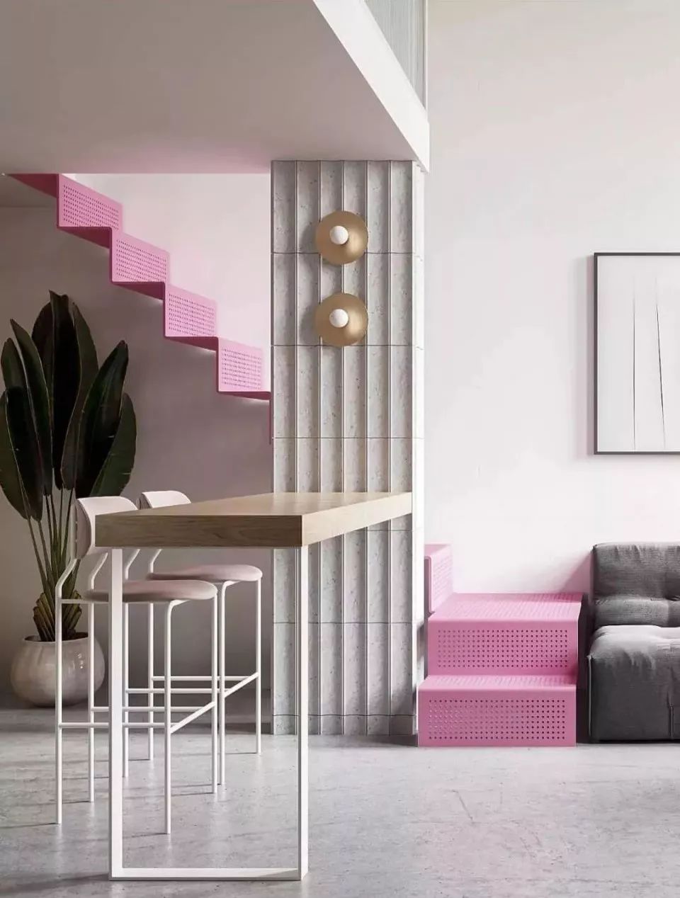 如果你家是复式房,楼梯下一定这样设计,比住别墅还爽,太好看啦