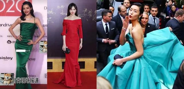 礼服 红毯还得看咱内娱！韩国寡淡乏味、港台花哨乡土，谁出色一目了然了