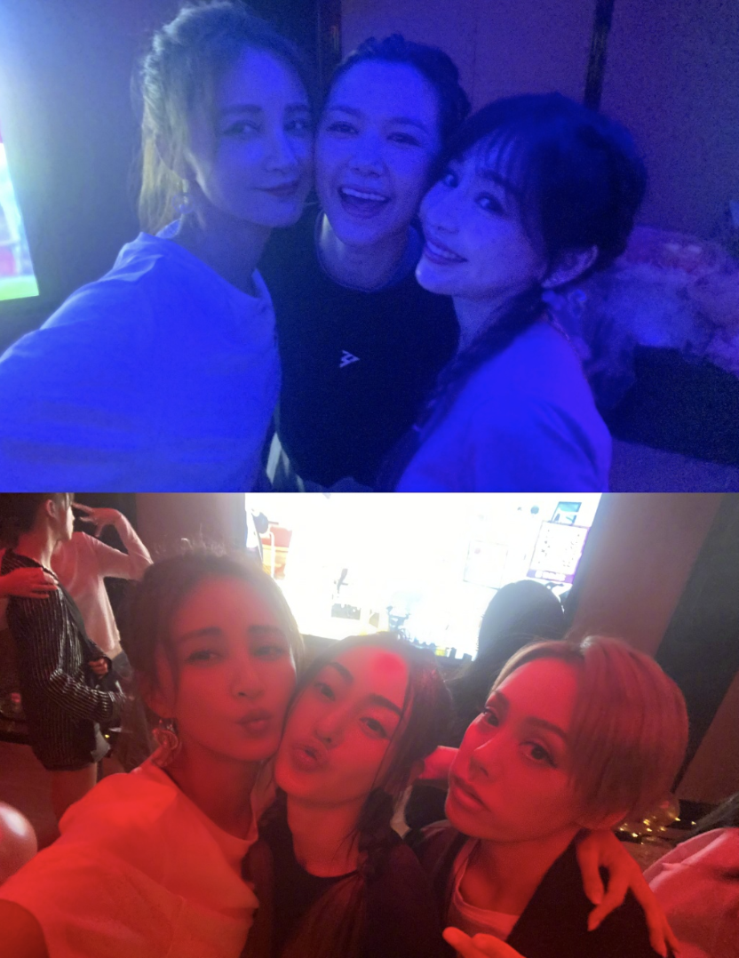 袁弘|乘风破浪团建为张歆艺庆生，袁弘晒二姐搞怪视频，庆祝结婚6周年