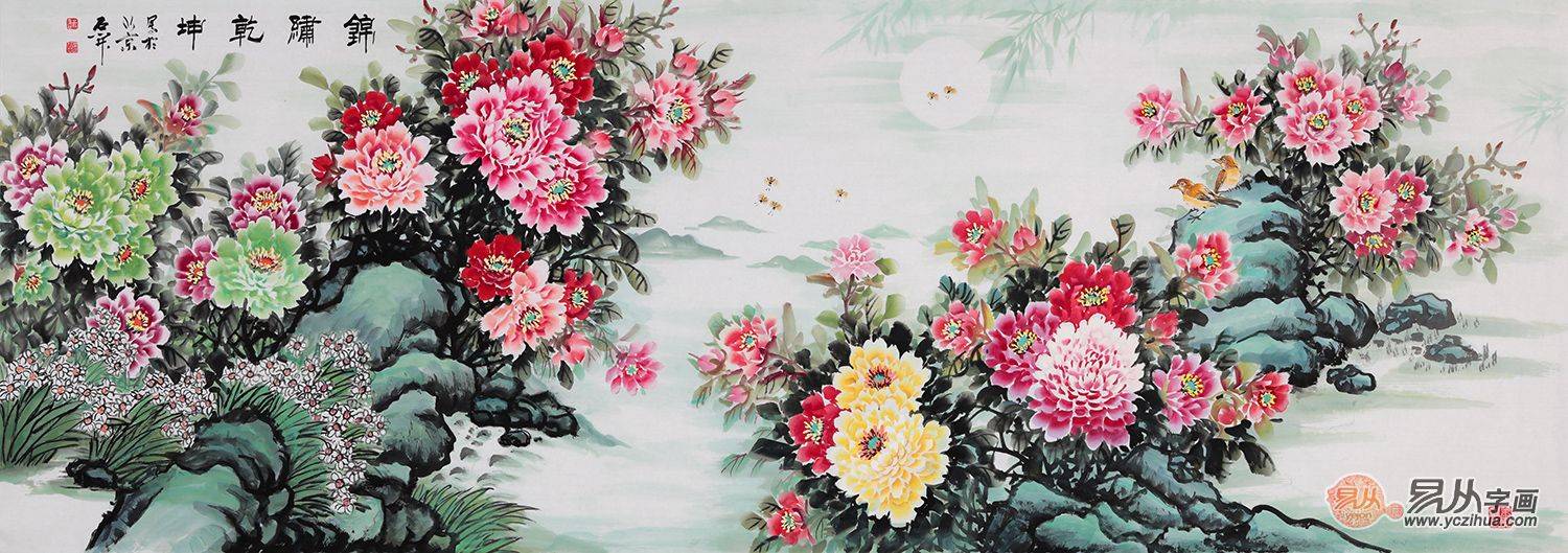 家装挂画 吉祥如意的花鸟画带给你全新家居