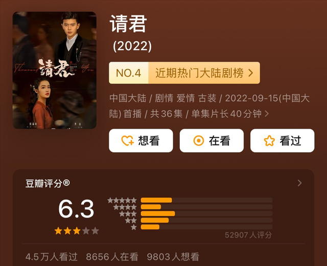 请君|《请君》不温不火,网友评价“一针见血”