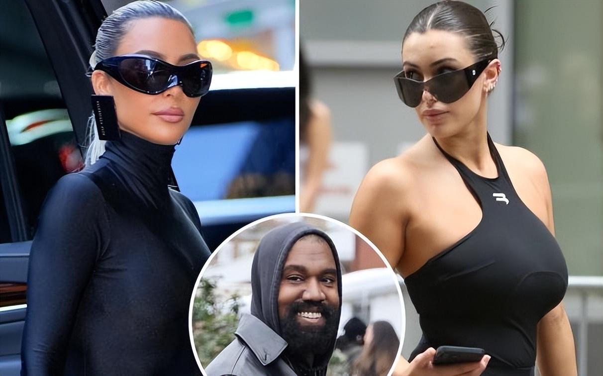 金·卡戴珊|近乎赤身！侃爷新老婆亮相，穿透视衣秀傲人身材，韵味不输卡戴珊