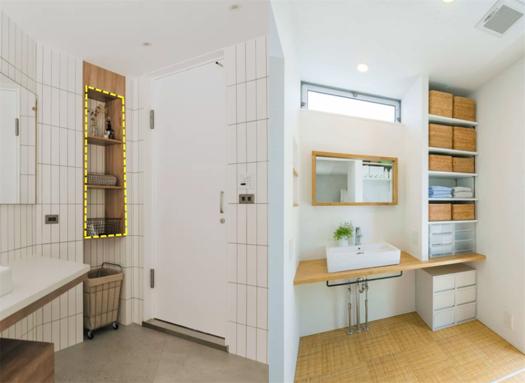 整理了一篇洗漱台布局大全,想要实现日式同款收纳,还不抓紧学?