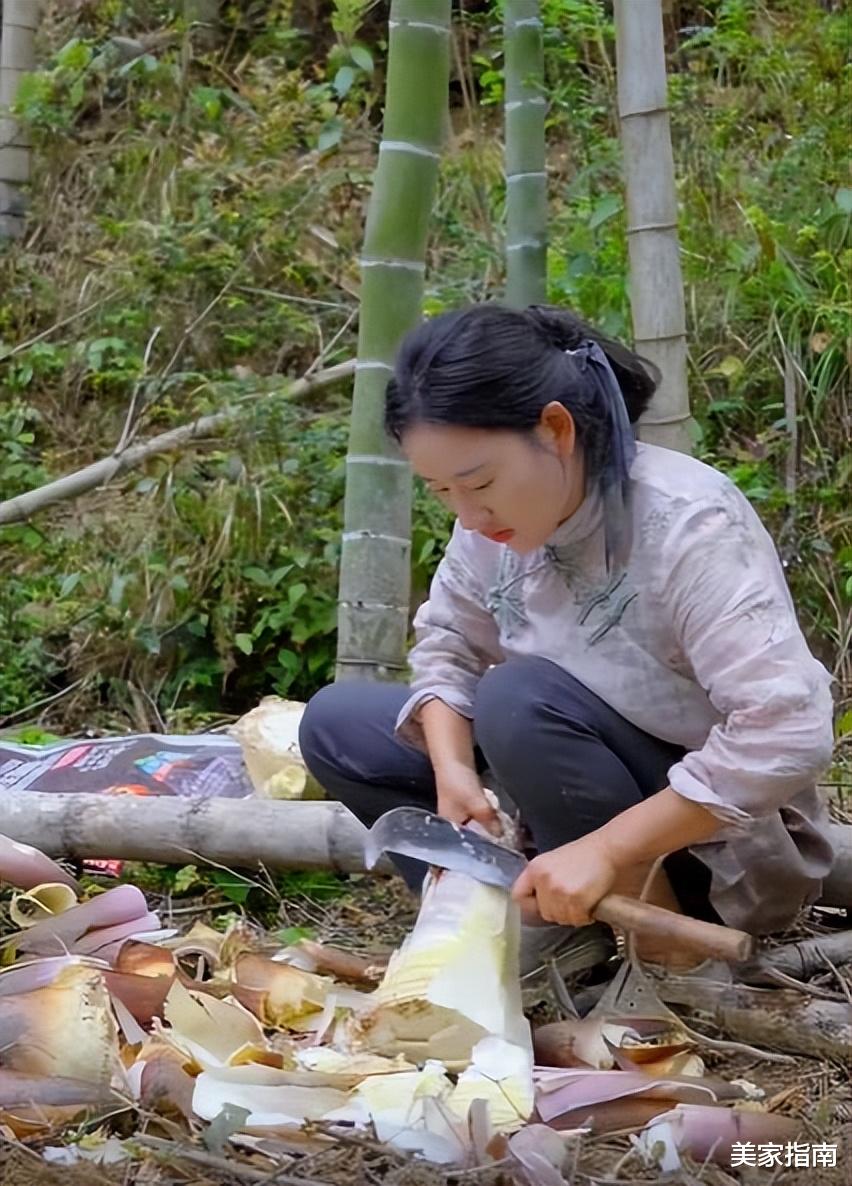 乡亲们|36岁乡愁沈丹的真实生活，挖笋、种地、砍柴，网友：佩服又感动