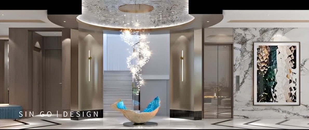 蕴含传统的500平别墅设计 星杰设计师四水归堂理念解析