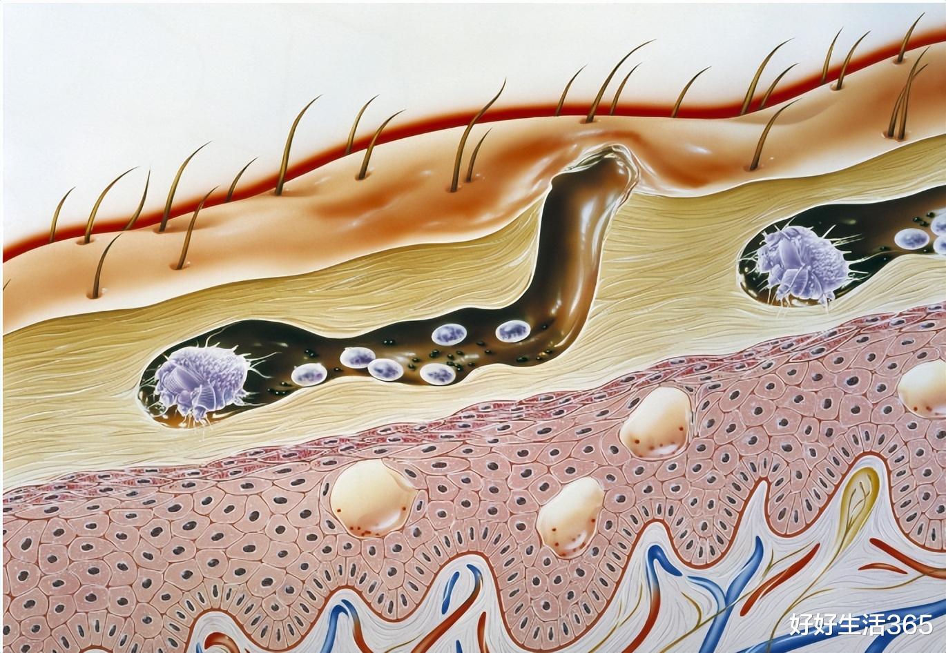 螨虫|洗澡搓下来的黑泥到底是什么？在显微镜下，泥条是什么样子的？