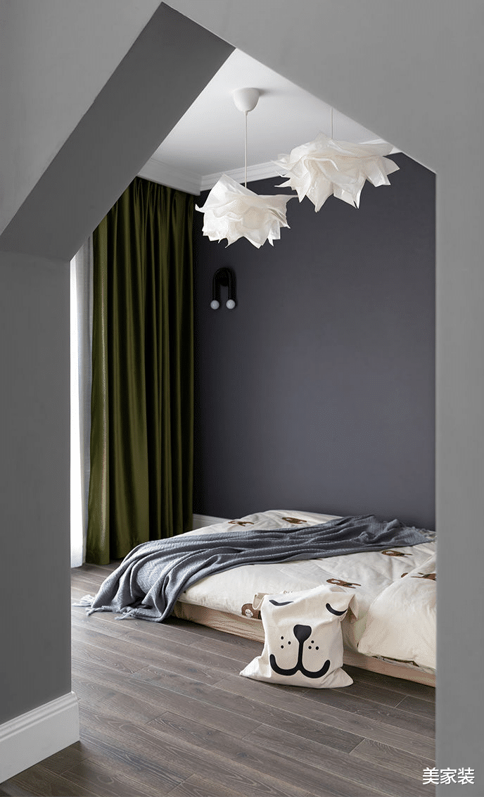 音乐人士的家,运用黑白色调搭配,创造温馨舒适之家