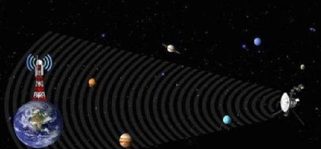 64亿公里外,旅行者一号在宇宙中拍摄的照片,看了让人沉默