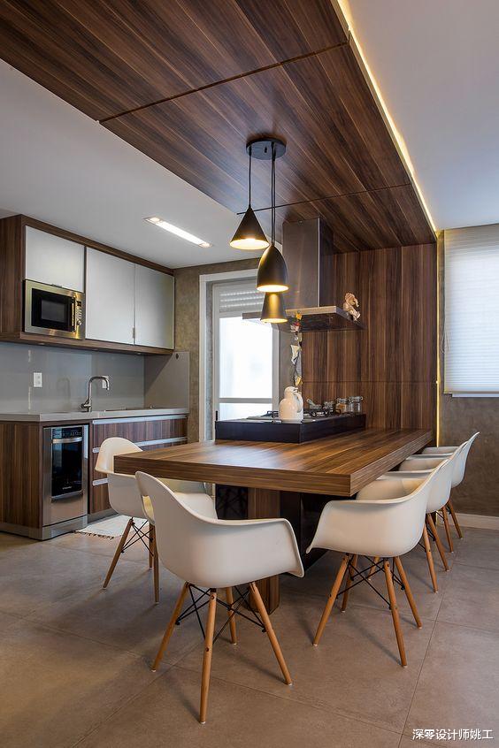 原来餐厅装修这么有讲究,5种选择方案,客餐合二为一实用性没得说