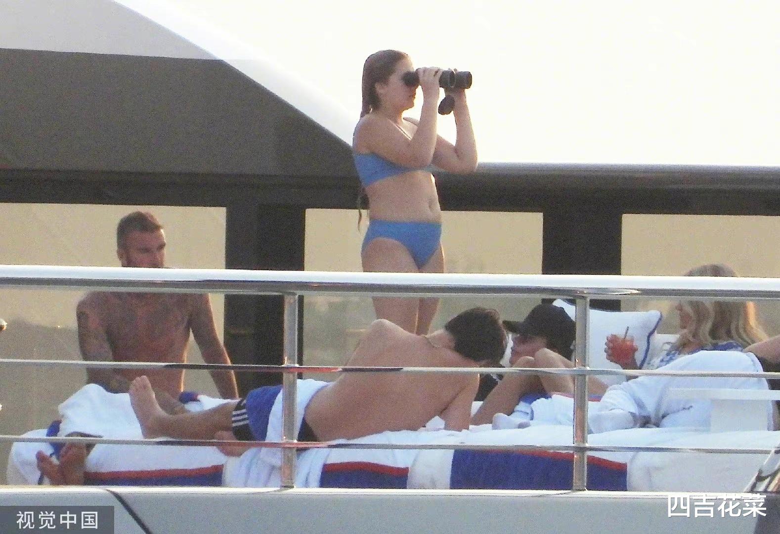 贝克汉姆|同样是度假，大本和詹妮弗累到不行，贝克汉姆一家却生龙活虎