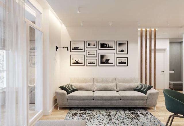 小户型的设计也很温馨时尚,共享空间设计非常实用,空间翻倍利用