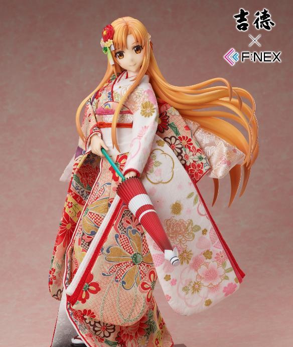 |刀剑神域：入手成本上万的亚丝娜日本人偶一身和服顶六个本体