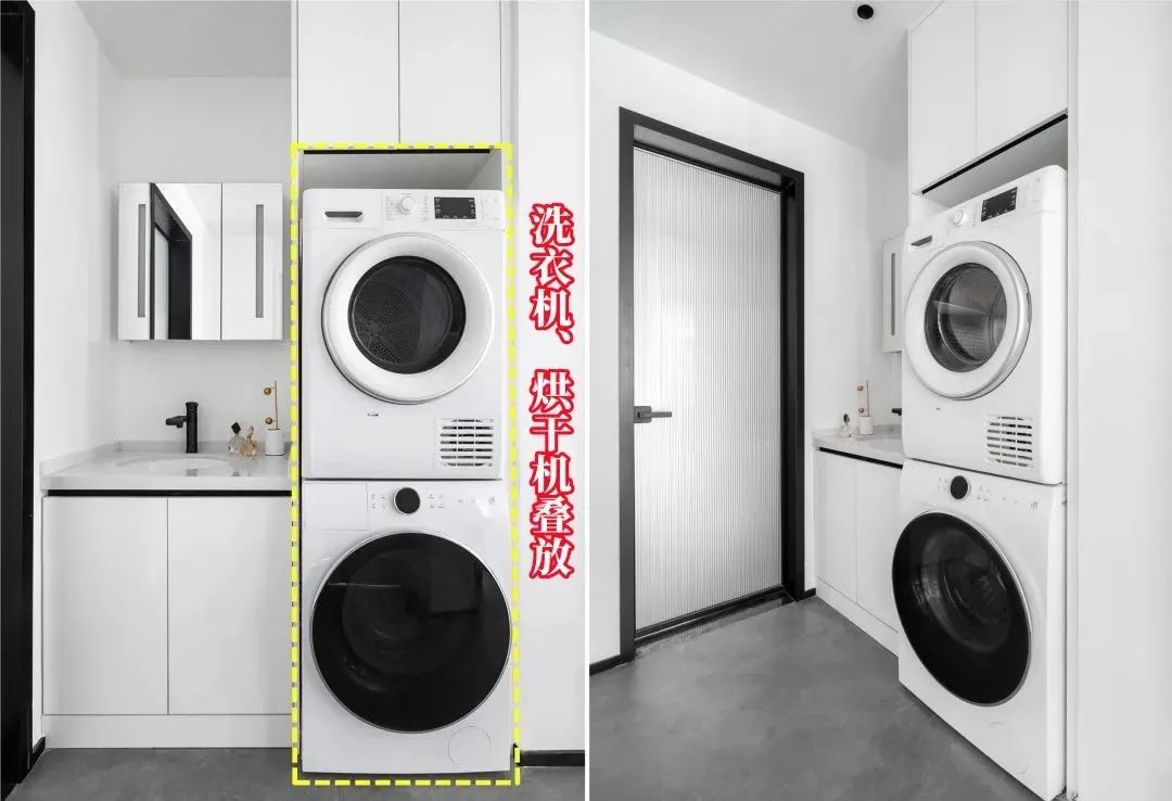 家里装修,把洗漱区挪出来“整合设计”,又新增了3个功能区