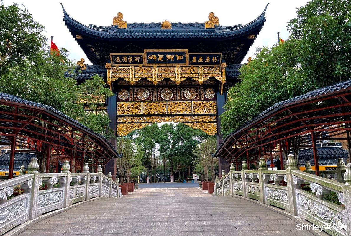 古镇|上海少见的良心寺庙，门票斋饭停车均免费，庭院禅意十足却鲜为人知