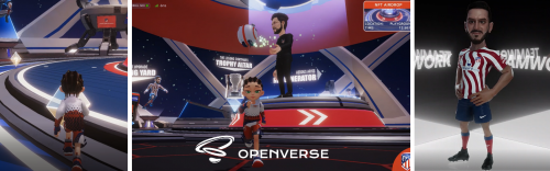 OPENVERSE首发正版球迷元宇宙新产品ATLETIVERSE