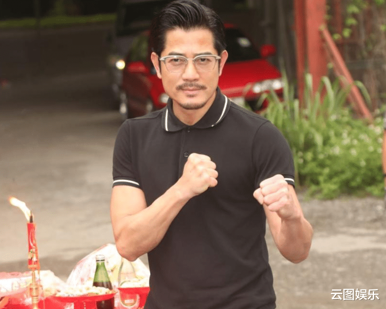 郭富城|四大影帝合作拍戏！郭富城留胡子男人味足，任达华手臂肌肉抢镜