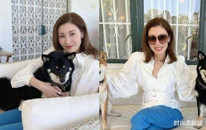 李嘉欣|李嘉欣出院后恢复得真好，穿白衬衫优雅又气质，不像是51岁